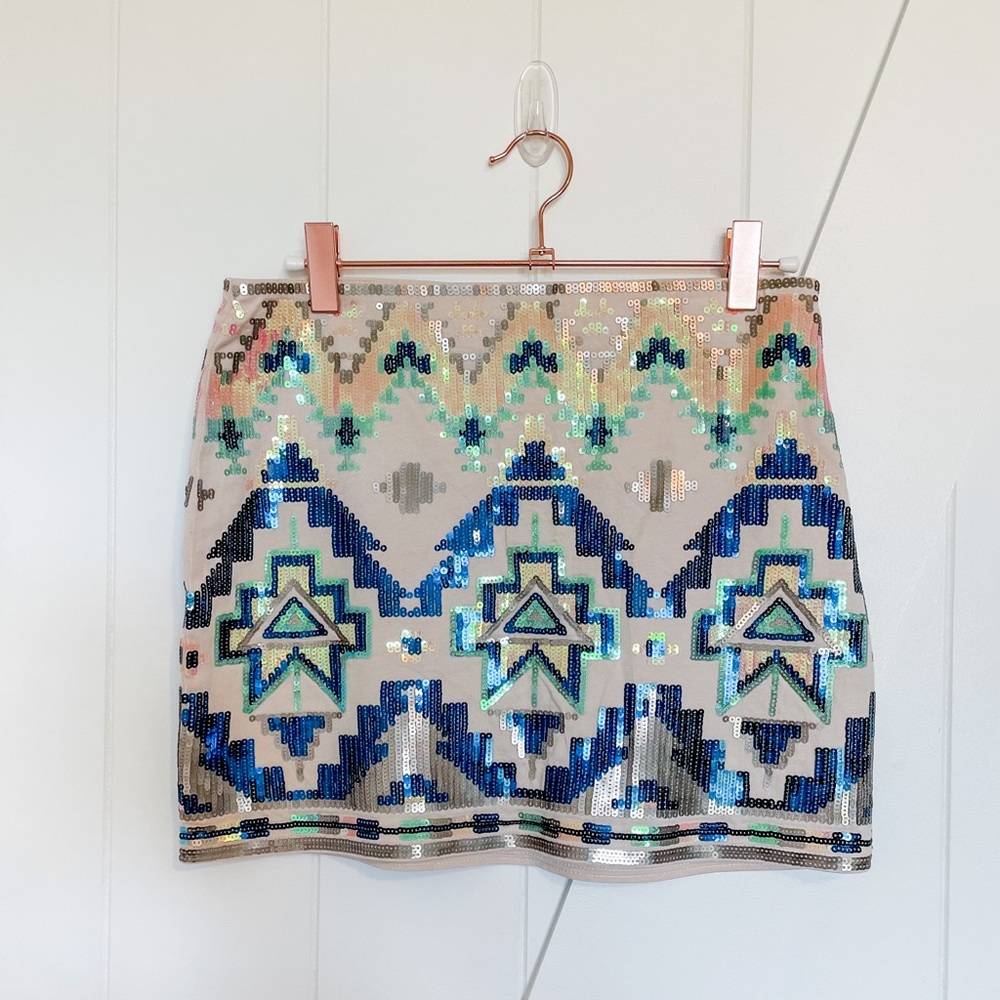 Express sequined mini skirt - XS